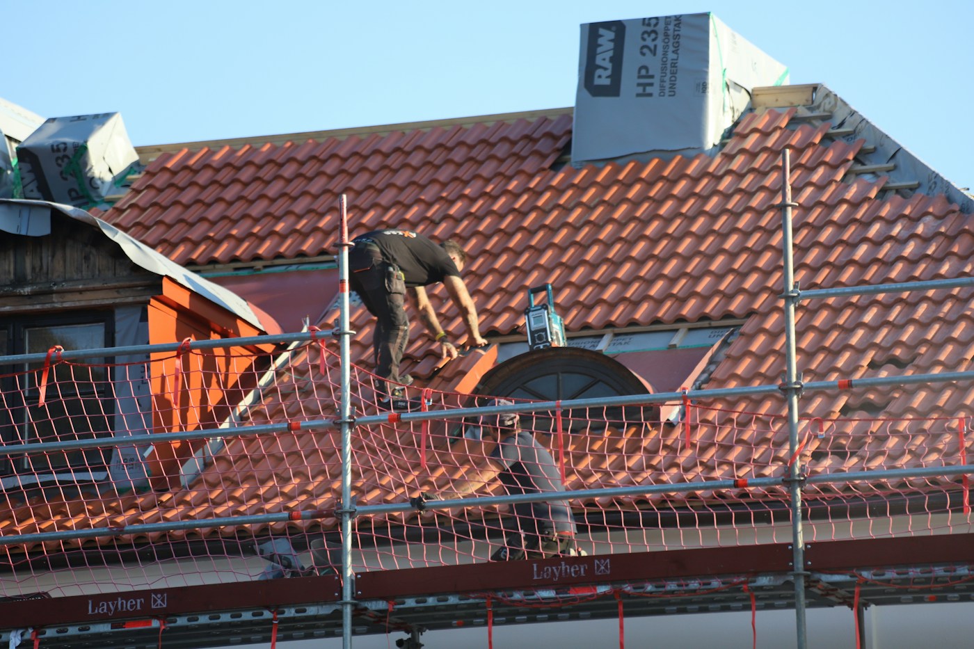 Roof construction and exterior detailing